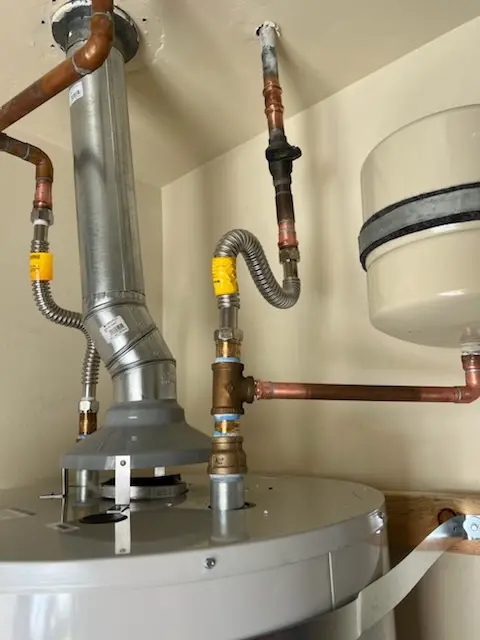 Water heater installation and plumbing repair in Rock Falls